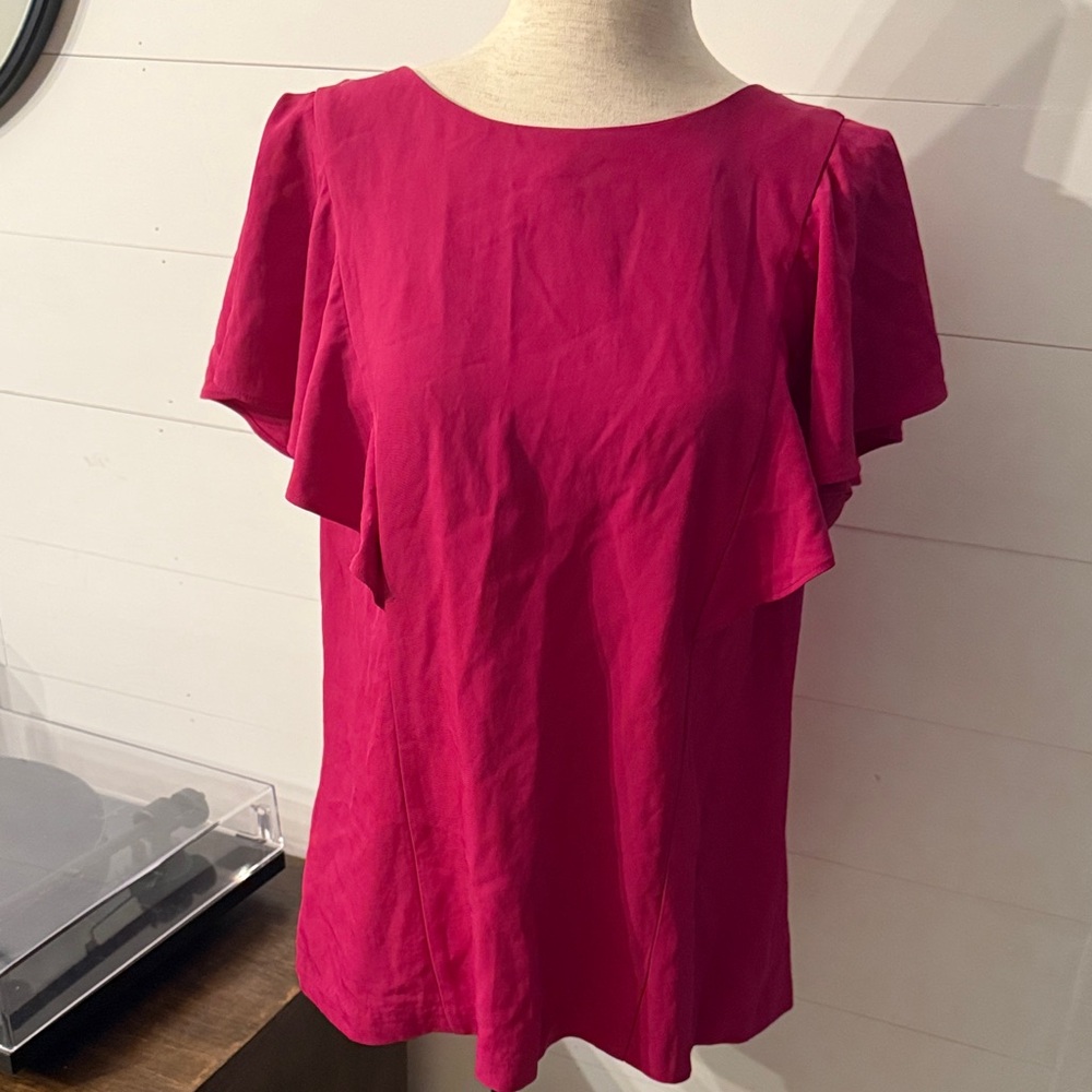 Banana Republic Fuchsia Blouse